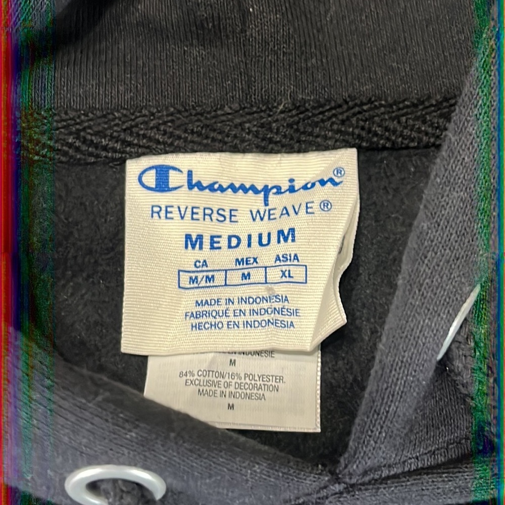 Champion X Cobra Kai No Mercy Hoodie in Black Size M - Picture 7 of 9